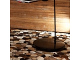 SalesFever® Bogenlampe schwarz Necko groß mit Dimmer 6640 Miniaturansicht - 4