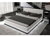 Innocent® Polsterbett 200x200 cm weiß schwarz Doppelbett LED RIPANI n-6028-3171 Miniaturansicht - 1