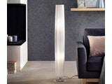 SalesFever® Stehlampe Stehleuchte rund 120 cm weiß im Art Deco Design PARTO 8989 Miniaturansicht - 2