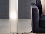 SalesFever® Stehlampe eckig 120 cm Stehleuchte im Art Deco Design PARTO 8988 Miniaturansicht - 3