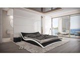 Innocent® Polsterbett 140x200 cm schwarz weiß Doppelbett NURAI 10647 Miniaturansicht - 3