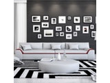 Innocent® Sofa weiß / rote Kontrastlinie (Antik-Optik) 3-Sitzer Azure aus Kunstleder 10721 Miniaturansicht - 2
