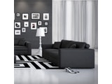 Innocent® Sofa schwarz 2-Sitzer Rinaldi mit Kissen 10752 Miniaturansicht - 2