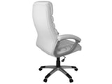 SalesFever® Schreibtischstuhl weiß Lonja hohe Rückenlehne 11107 Miniaturansicht - 3