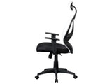 SalesFever® Schreibtischstuhl weiß/schwarz Zamora mit Netzbezug 11114 Miniaturansicht - 3