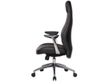 SalesFever® Schreibtischstuhl schwarz Soria hohe Rückenlehne 11122 Miniaturansicht - 3