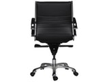 SalesFever® Schreibtischstuhl schwarz Roche 2 aus Echtleder 11131 Miniaturansicht - 5