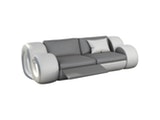 Innocent® Sofa grau/weiß 2-Sitzer Nesta mit LED n-8014-5356 Miniaturansicht - 1