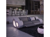 Innocent® Sofa grau/weiß 2-Sitzer Nesta mit LED n-8014-5356 Miniaturansicht - 4