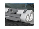 Innocent® Sofa grau/weiß 3-Sitzer Nesta mit Funktion und LED n-8017-5363 Miniaturansicht - 4