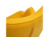 SalesFever® Relaxsessel gelb Webstoff mit Armlehnen ergonomische Form ANJO 12667 Miniaturansicht - 6