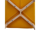 SalesFever® Relaxsessel gelb Webstoff mit Armlehnen ergonomische Form ANJO 12667 Miniaturansicht - 7