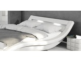 Innocent® Polsterbett 140x200 cm weiß Doppelbett LED Beleuchtung LOOX 12990 Miniaturansicht - 4