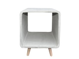 SalesFever® Beistelltisch quadratisch 40x40 cm Beton-Optik Vincenzo 6342/48C Miniaturansicht - 1