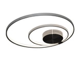 SalesFever® Deckenleuchte LED mit 2 Ringen Emanuele 7056/31 Miniaturansicht - 1