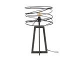SalesFever® Tischlampe mit 1 Leuchte spiralförmiger Lampenschirm Ciro 7961/76 Miniaturansicht - 1