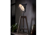 SalesFever® Stehlampe mit drehbarem Schirm aus Eisen auf Holz Afro 8198/48 Miniaturansicht - 3