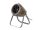 SalesFever® Tischlampe aus Eisen mit Holzschirm Raster Flodor 8211/16 Miniaturansicht - 1