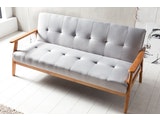 SalesFever® Design Schlafsofa grau ausklappbar skandinavische Möbel Dundal 0n-10078-7678 Miniaturansicht - 3