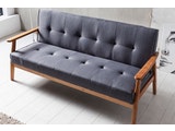 SalesFever® Design Schlafsofa dunkelgrau ausklappbar skandinavische Möbel Dundal 0n-10078-7679 Miniaturansicht - 2