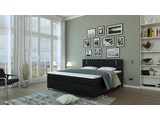 SalesFever® Boxspringbett 180 x 200 cm schwarz Hotelbett LED JULIEN 382110 Miniaturansicht - 3