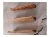 SalesFever® Wandregal aus Akazienholz mit 3 Böden Paris 2470/15 Miniaturansicht - 2
