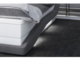 SalesFever® Boxspringbett 140 x 200 cm weiß grau Hotelbett LED ZOFIA 387573 Miniaturansicht - 8