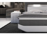 SalesFever® Boxspringbett 160 x 200 cm grau weiß Hotelbett LED MAILINA 387641 Miniaturansicht - 4