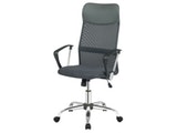 SalesFever® Bürostuhl Schreibtischstuhl schwarz mit Netzrücken und Kunstleder Uno 390917 Miniaturansicht - 1