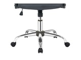 SalesFever® Bürostuhl Schreibtischstuhl schwarz mit Netzrücken und Kunstleder Uno 390917 Miniaturansicht - 6