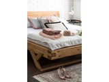 SalesFever® Balkenbett 140 x 200 cm aus massivem Fichtenholz natur JASMIN 390795 Miniaturansicht - 2