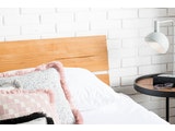 SalesFever® Balkenbett 160 x 200 cm aus massivem Fichtenholz natur JASMIN 390801 Miniaturansicht - 5