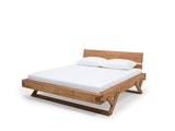 SalesFever® Balkenbett 160 x 200 cm aus massivem Fichtenholz natur JASMIN 390801 Miniaturansicht - 8