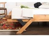 SalesFever® Balkenbett 140 x 200 cm aus massivem Fichtenholz natur SARAH 390832 Miniaturansicht - 6