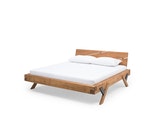 SalesFever® Balkenbett 160 x 200 cm aus massivem Fichtenholz natur SARAH 390849 Miniaturansicht - 9
