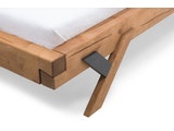 SalesFever® Balkenbett 160 x 200 cm aus massivem Fichtenholz natur SARAH 390849 Miniaturansicht - 11