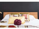 SalesFever® Balkenbett 140 x 200 cm aus massivem Fichtenholz natur MALAK 390870 Miniaturansicht - 4