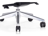 SalesFever® Bürostuhl Schreibtischstuhl schwarz aus Kunstleder CARL 390481 Miniaturansicht - 5