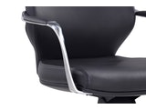 SalesFever® Bürostuhl Schreibtischstuhl schwarz aus Kunstleder CARL 390481 Miniaturansicht - 6