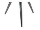 SalesFever® Esstisch rund 100 cm mit Glasplatte und Chrom Beinen LEDAN 391372 Miniaturansicht - 5