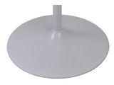 SalesFever® Esstisch rund 80 cm Bistrotisch Hochglanz Weiß mit Metallfuß BISTAR 391358 Miniaturansicht - 4