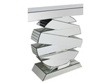 SalesFever® Konsolentisch rechteckig aus MDF mit Spiegelglas LEXI 391891 Miniaturansicht - 4