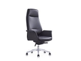 SalesFever® Bürostuhl Schreibtischstuhl schwarz aus Kunstleder COCOON 390504 Miniaturansicht - 2
