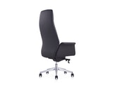 SalesFever® Bürostuhl Schreibtischstuhl schwarz aus Kunstleder COCOON 390504 Miniaturansicht - 6