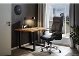 SalesFever® Bürostuhl Schreibtischstuhl schwarz aus Kunstleder RANGO 390511 Miniaturansicht - 3