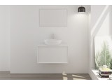 SalesFever® Badezimmer Set 2tlg. weiß matt 80 cm CORVO 391679 Miniaturansicht - 2