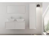 SalesFever® Badezimmer Set 3tlg. weiß matt 120 cm CORVO 391723 Miniaturansicht - 2