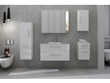 SalesFever® Badezimmer Set 5tlg. Hochglanz Weiß 90 cm ELRIK 389706 Miniaturansicht - 7