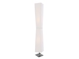 SalesFever® Stehlampe Stehleuchte 120 cm eckig weiß ADAM 392935 Miniaturansicht - 1