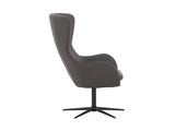 SalesFever® Sessel Dunkelgrau mit Drehfunktion Lundi 395653 Miniaturansicht - 3